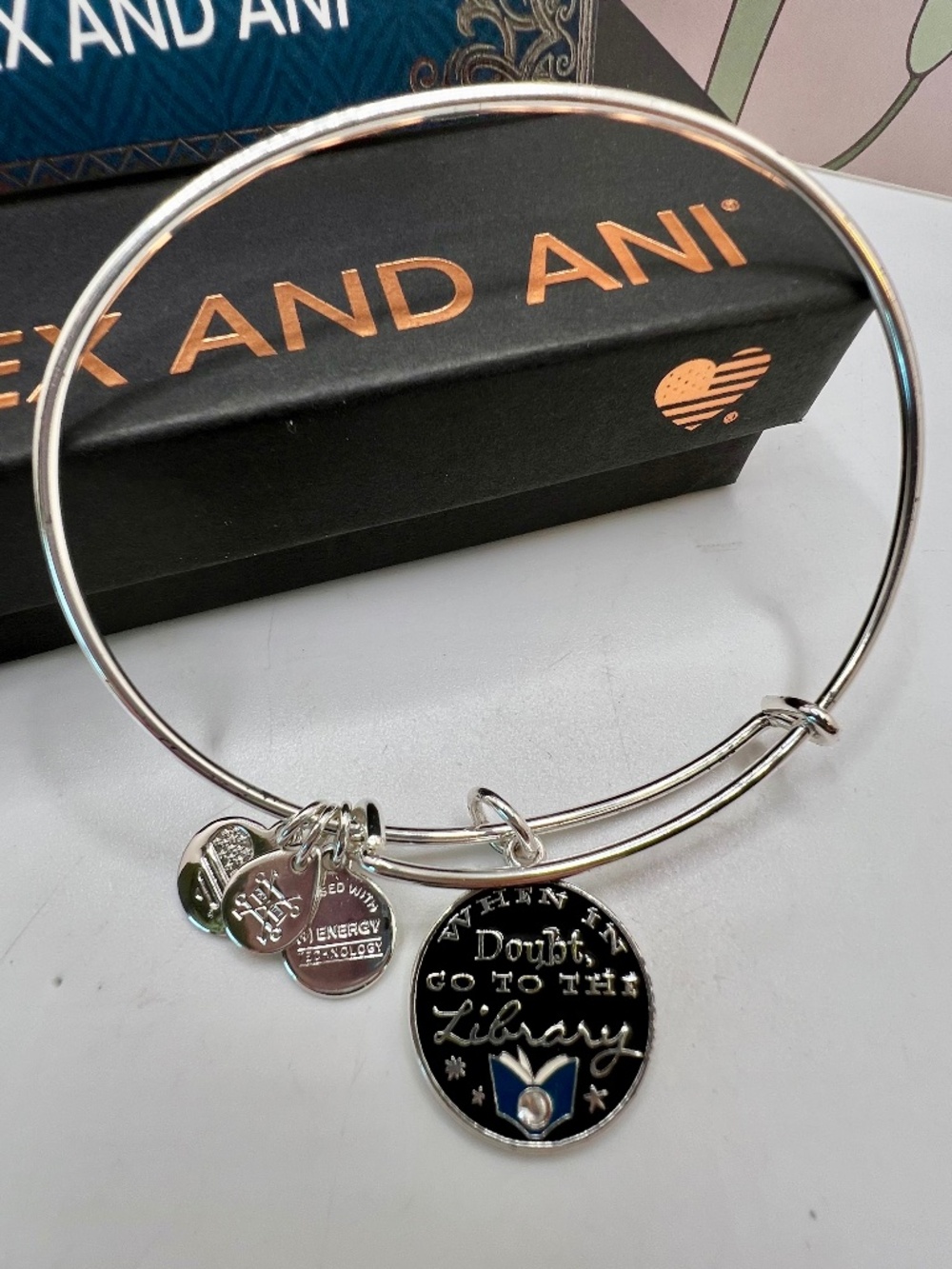 Alex & Ani ...Go To The Library Harry Potter Bracelet  FINAL MARKDOWN